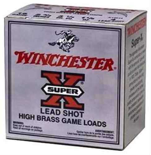 16 Gauge 25 Rounds Ammunition Winchester 2 3/4" 1 1/8 oz Lead #4